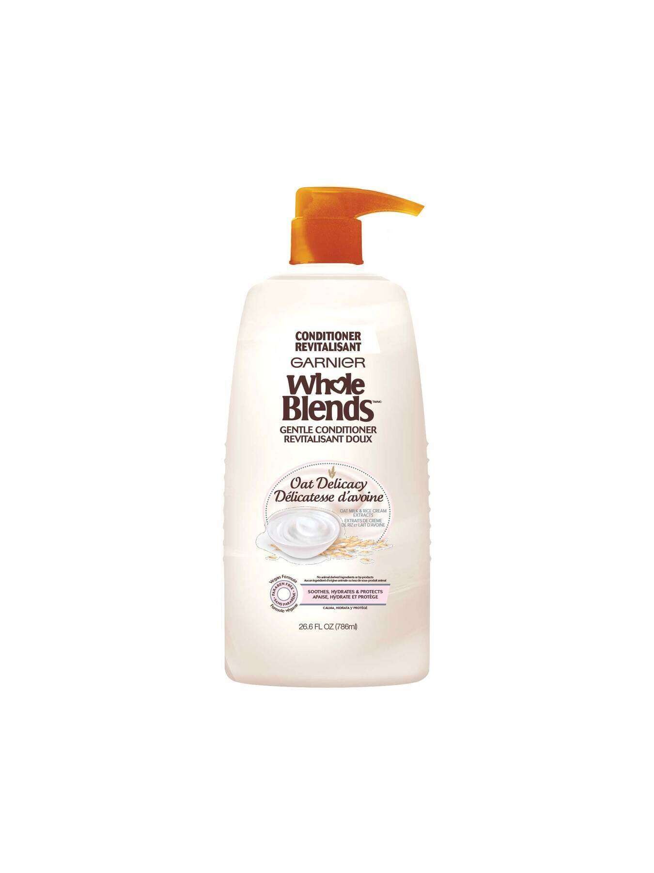 garnier hair conditioner whole blends oat delicacy conditioner 786 ml 603084560684 t1